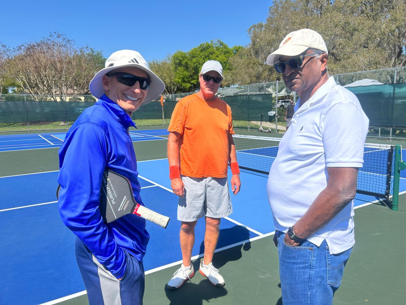 Glen and Doc with the Mascot